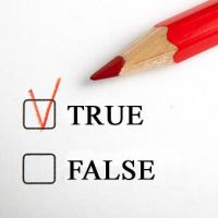 True Or False?